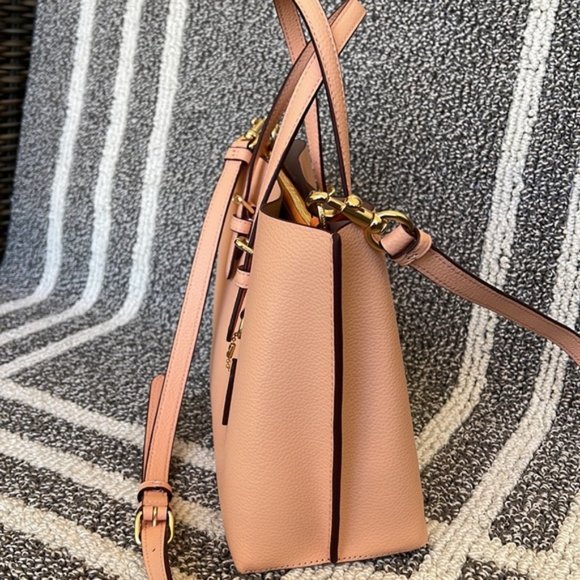 Coach c4084 Mollie Tote 25 Faded Blush - Picture 8 of 16